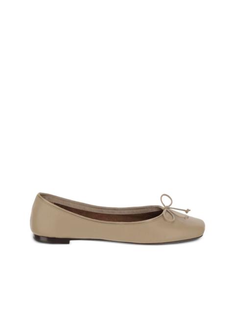 bow-detail ballet flats