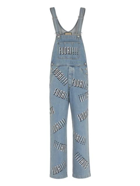 denim jumpsuit