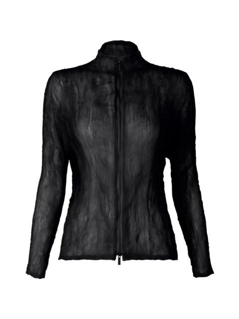 CHIFFON TWIST BK/WT-56