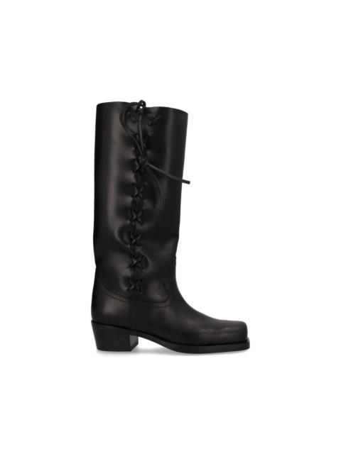 Roxanne leather knee-high boots