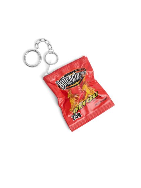 Charm/keychain Chips in Red