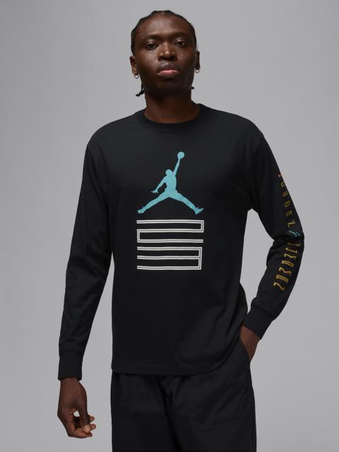 Jordan Brooklyn Men's AJ11 Graphic Long-Sleeve T-Shirt