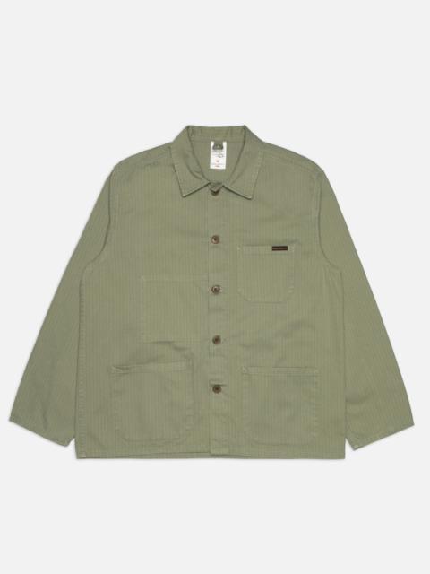 Buddy Chore Jacket Herringbone Pale Green