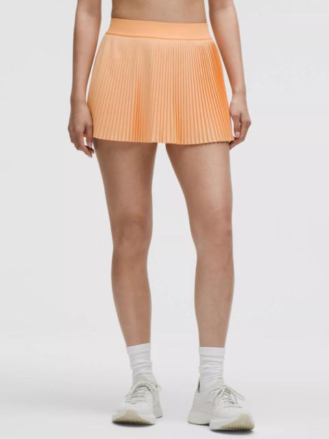 Varsity High-Rise Pleated Tennis Skirt