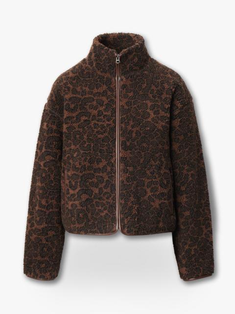 Sun Leopard Sherpa Jacket