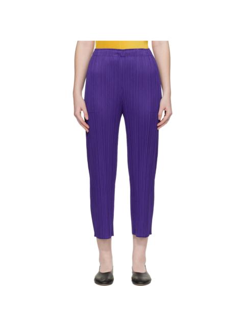 Purple Monthly Colors November Trousers