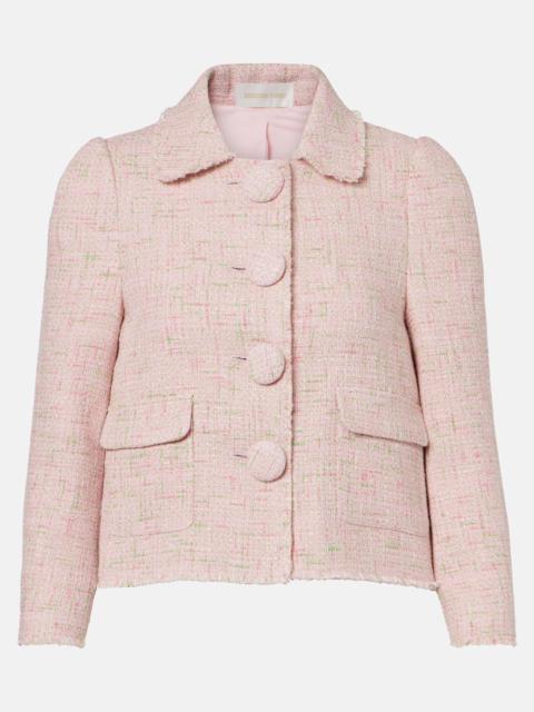 Cotton-blend tweed jacket