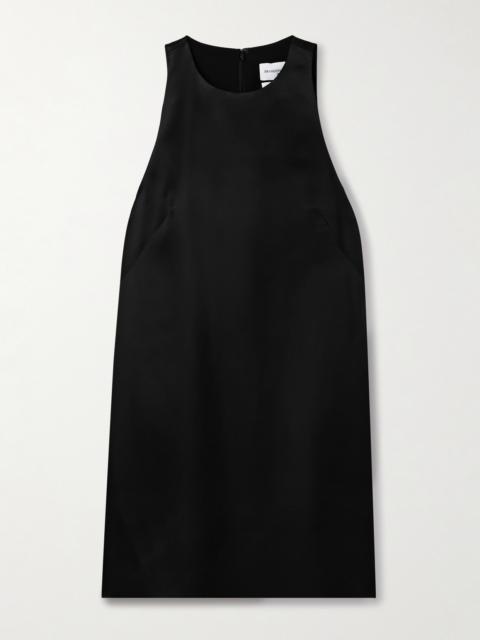 The Joelle Wool And Silk-blend Mini Dress