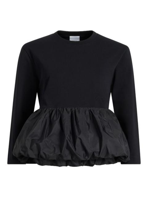 bubble-hem top