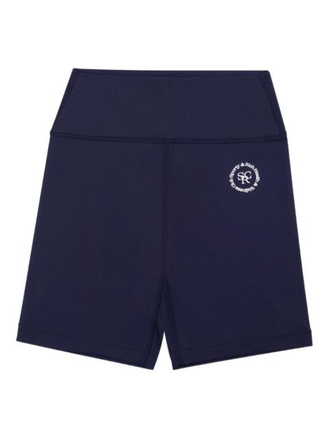logo-print cycling shorts