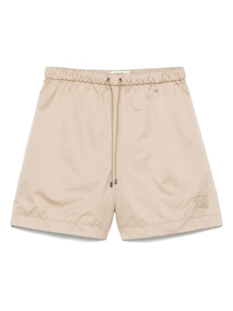 logo-patch shorts