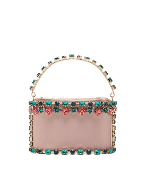 mini Holli Buganville crystal-embellished tote bag