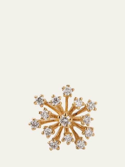 Small Desert Flower Stud Earring, Single