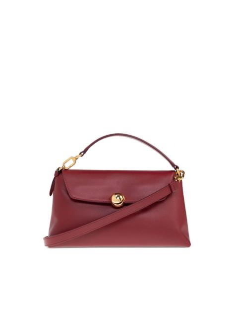 mini Sfera burgundy tote bag