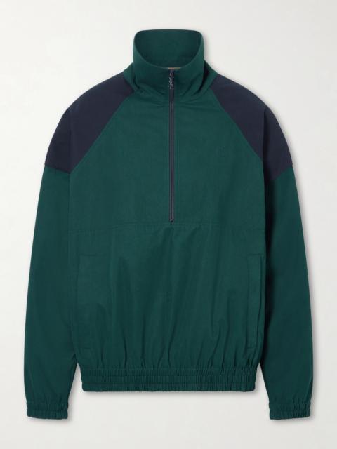 Cotton Half-zip Jacket
