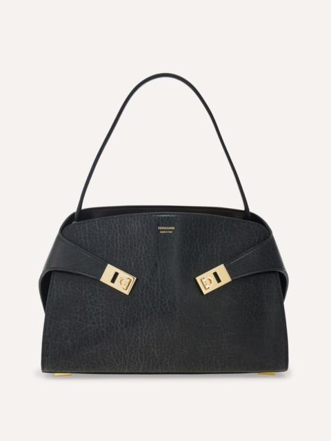 Hug soft bicolor shoulder bag (M)