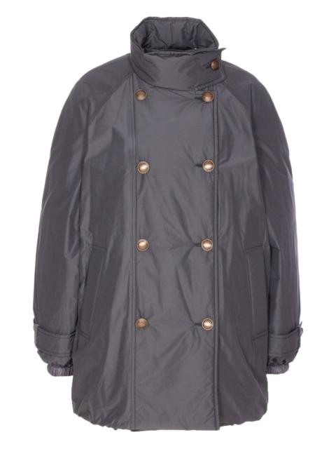 double-breasted padded coat