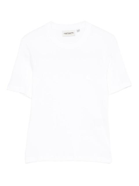 short-sleeve cropped T-shirt