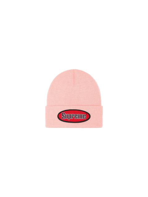 Oval Patch Beanie "(SS22) -Pink"