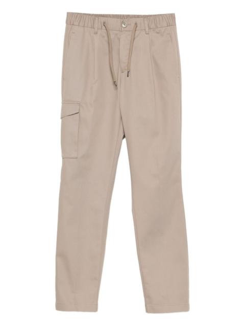 drawstring cargo trousers