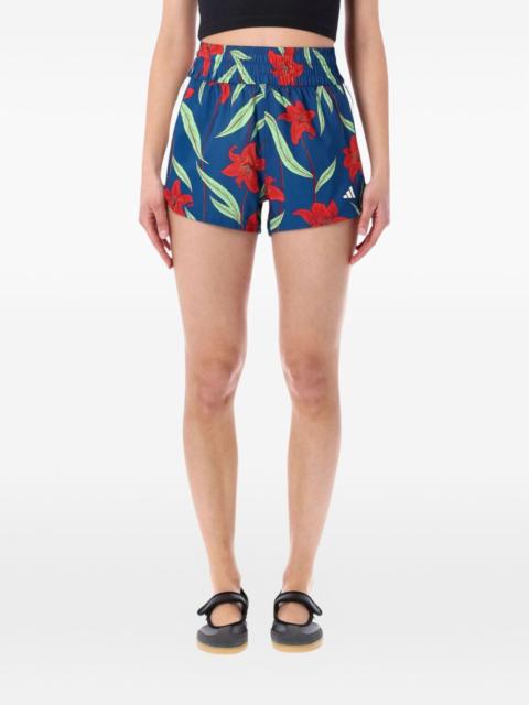 x Farm Rio floral stripe mini short