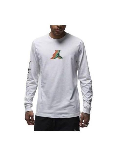 Air Jordan Brand Long-Sleeve T-Shirt 'White' FB7455-100