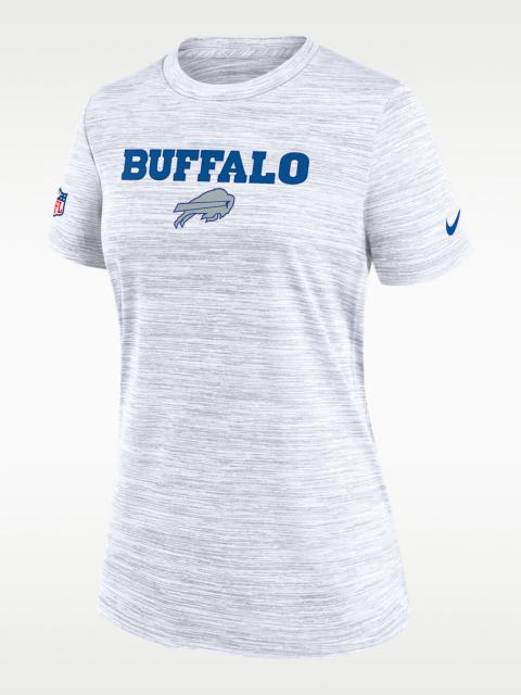 Buffalo Bills Rivalries Collection Sideline Velocity Women's Nike Dri-FIT NFL T-Shirt