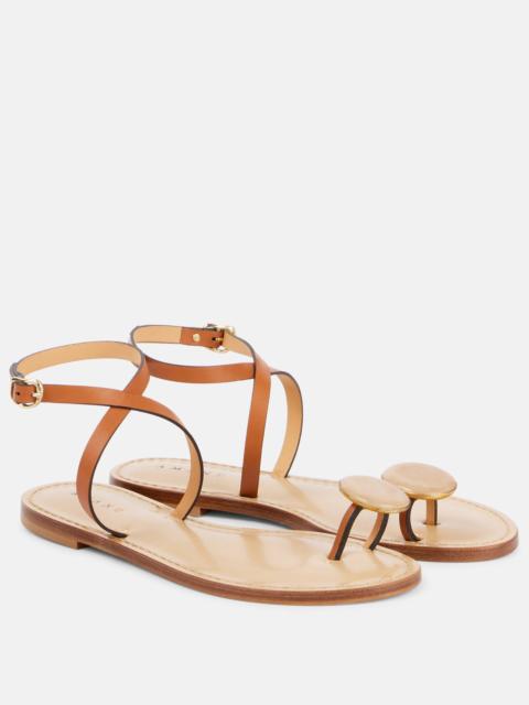 Kigali embellished leather sandals