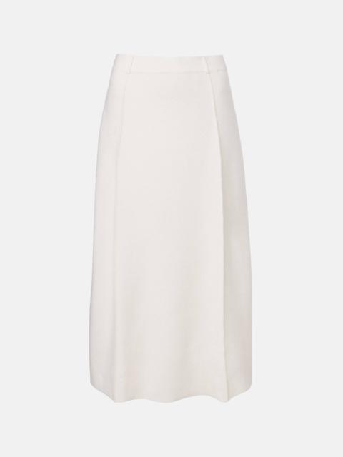Ruthie cashmere midi skirt