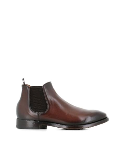 leather Chelsea boots