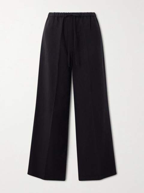 Linen Wide-leg Pants