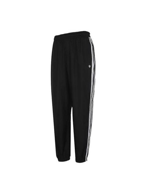 adidas originals Casual Sports Side Striped Leggings For Men Black GL9923