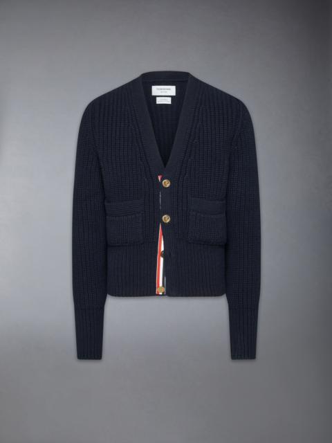 HALF STITCH CASHMERE CARDIGAN