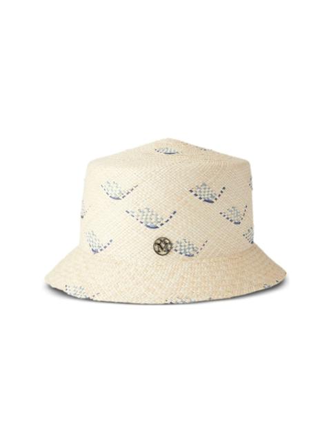 Arsene straw cloche hat