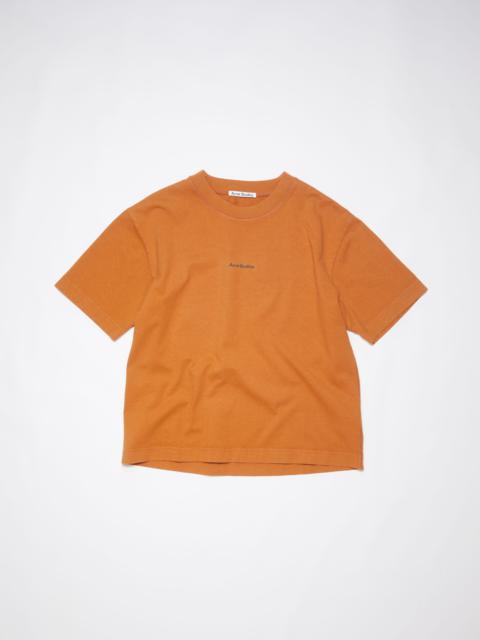 Logo t-shirt - Burnt orange