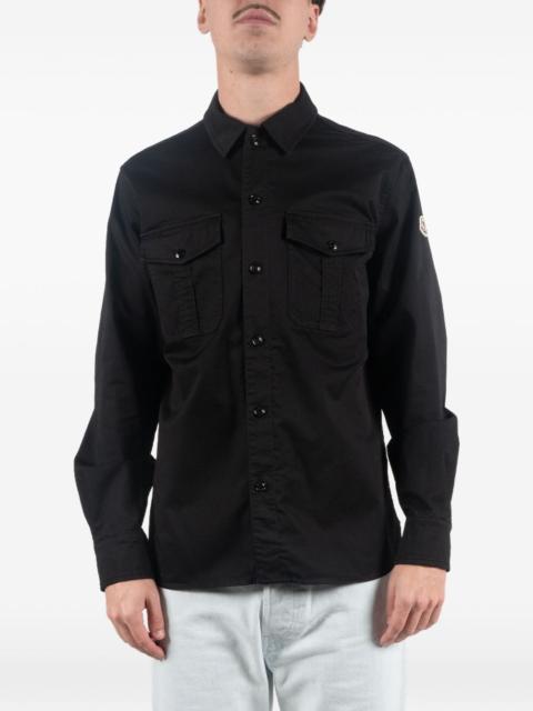 buttoned pocket shirt