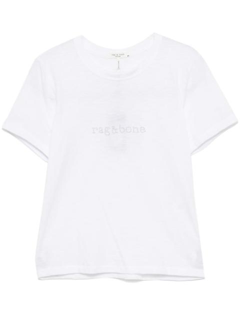 logo-stud T-shirt