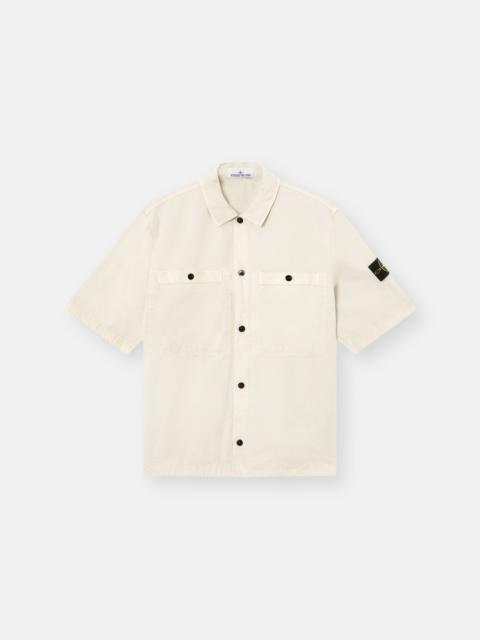 1200029 BRUSHED ORGANIC COTTON CANVAS 'OLD' EFFECT