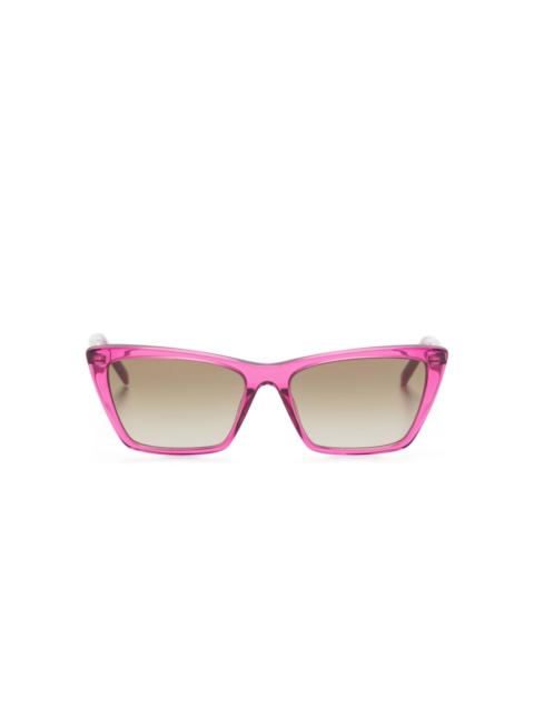 square-frame sunglasses