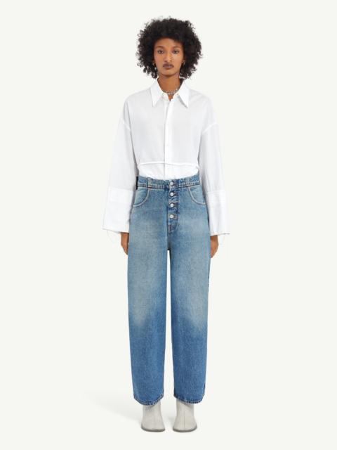 Light Blue Denim Trousers