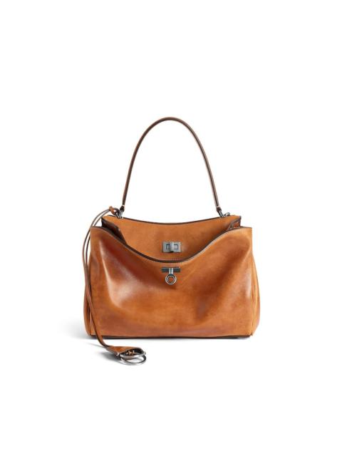Women's Rodeo Handbag Small in Tan Cowboy