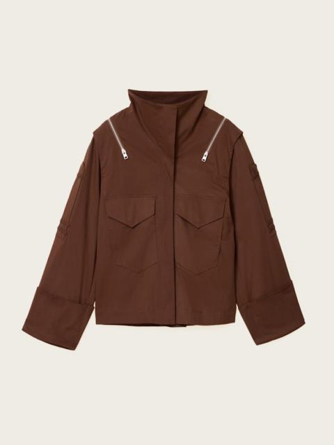 LEIGHTON COTTON UTILITY JACKET