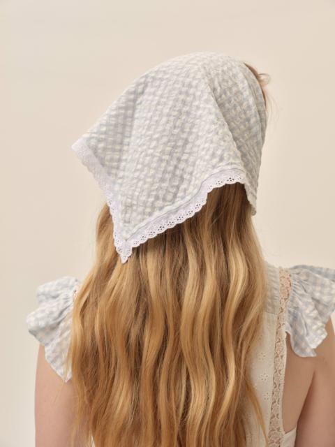 Bradford Gingham Headscarf