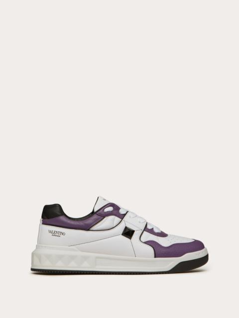 ONE STUD LOW-TOP NAPPA SNEAKER