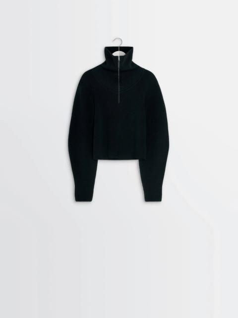 ZIPPED SWEATER