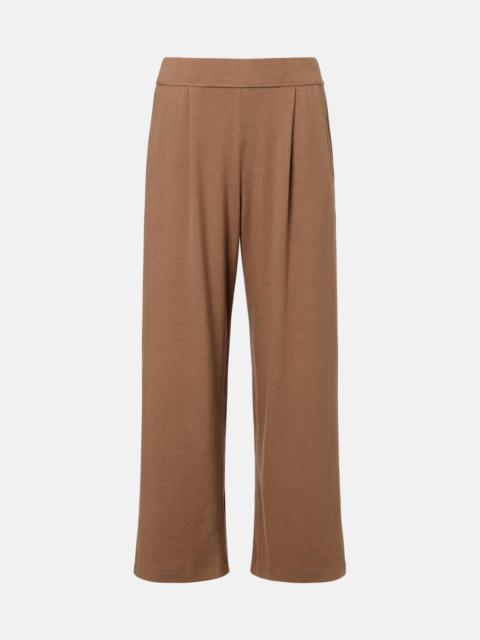 Lauren jersey wide-leg pants