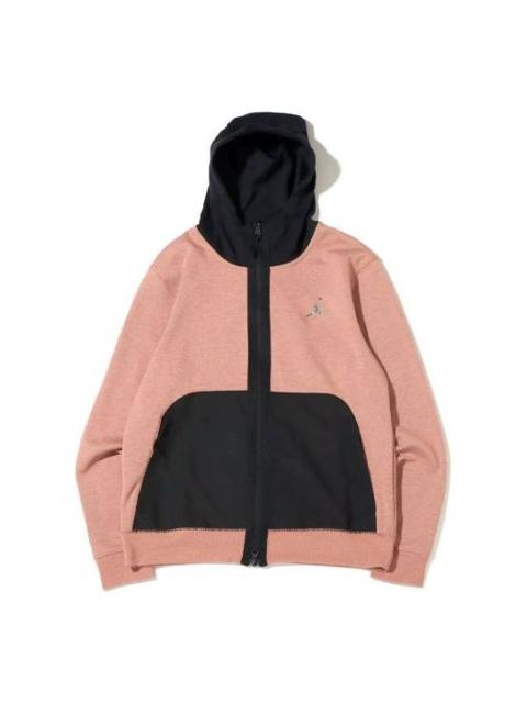 Men's Air Jordan Contrasting Colors Pocket Sports Jacket Pink DJ0876-668