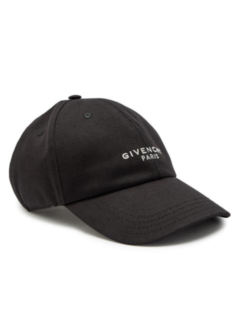 Givenchy Logo-embroidered Cnavas cap