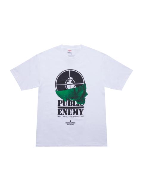 Supreme UNDERCOVER/Public Enemy Terrordome Tee White