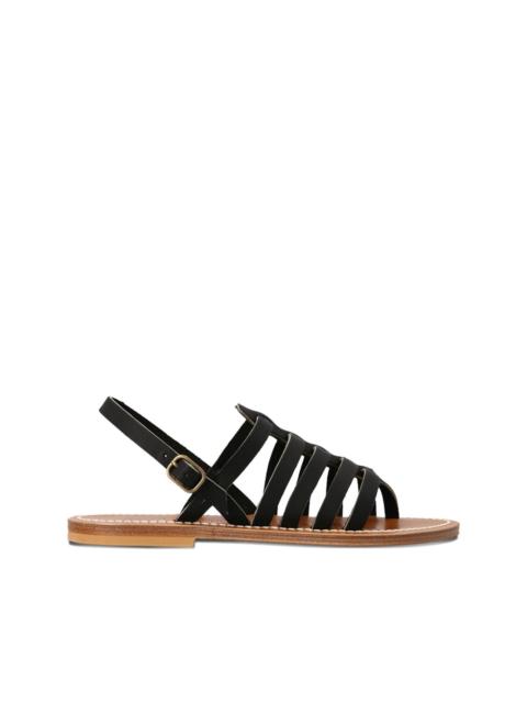 Homere leather ankle-strap sandals